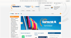 Desktop Screenshot of koormuziek.nl